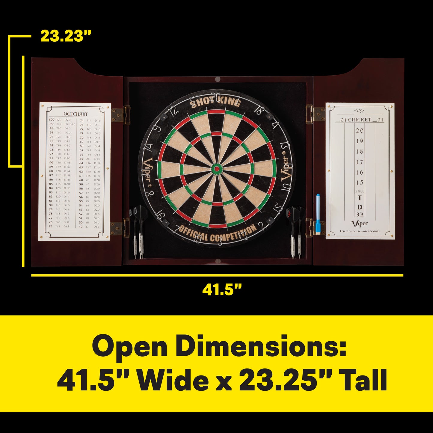 Viper Hudson Cabinet All-In-One Dart Center