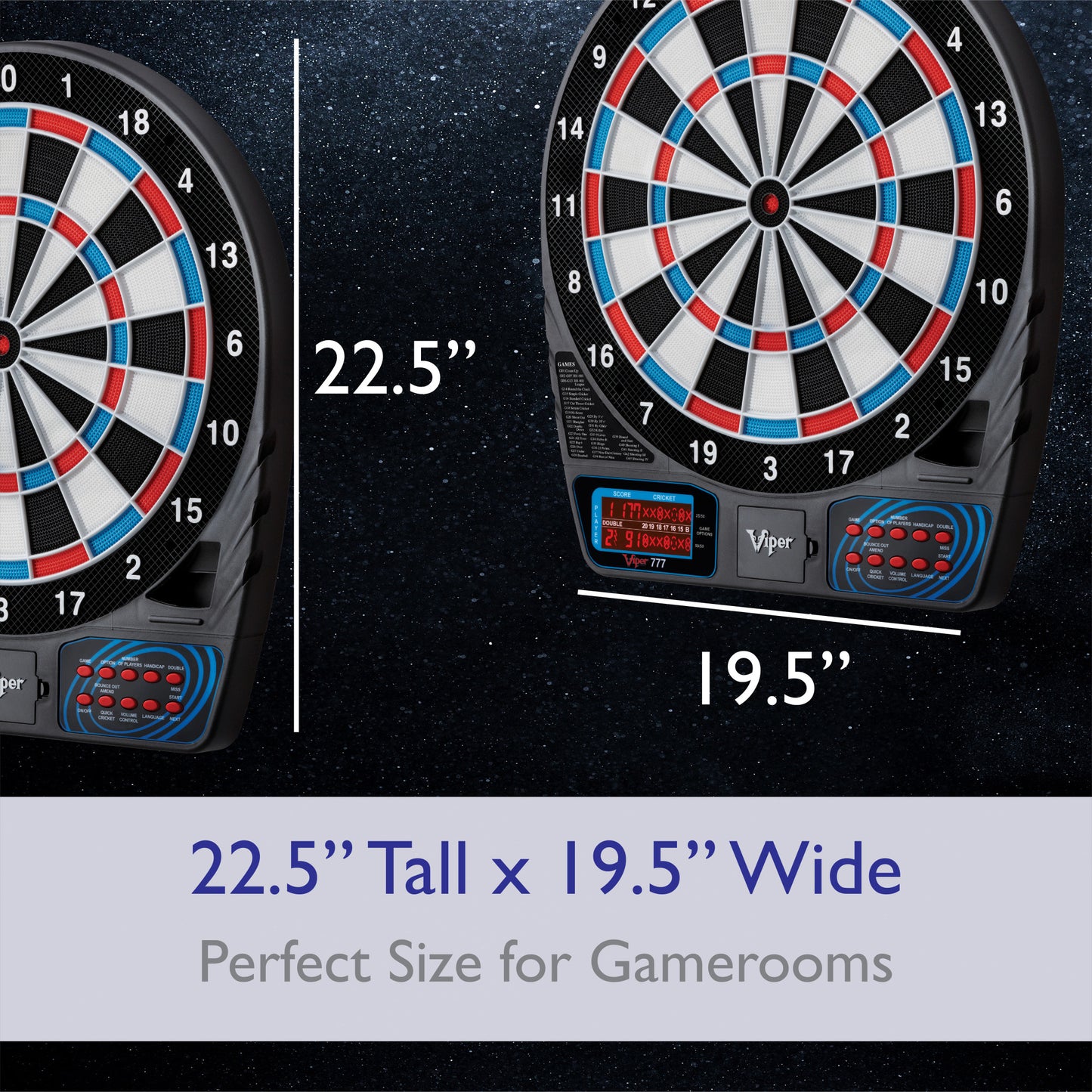 Viper 777 Electronic Dartboard