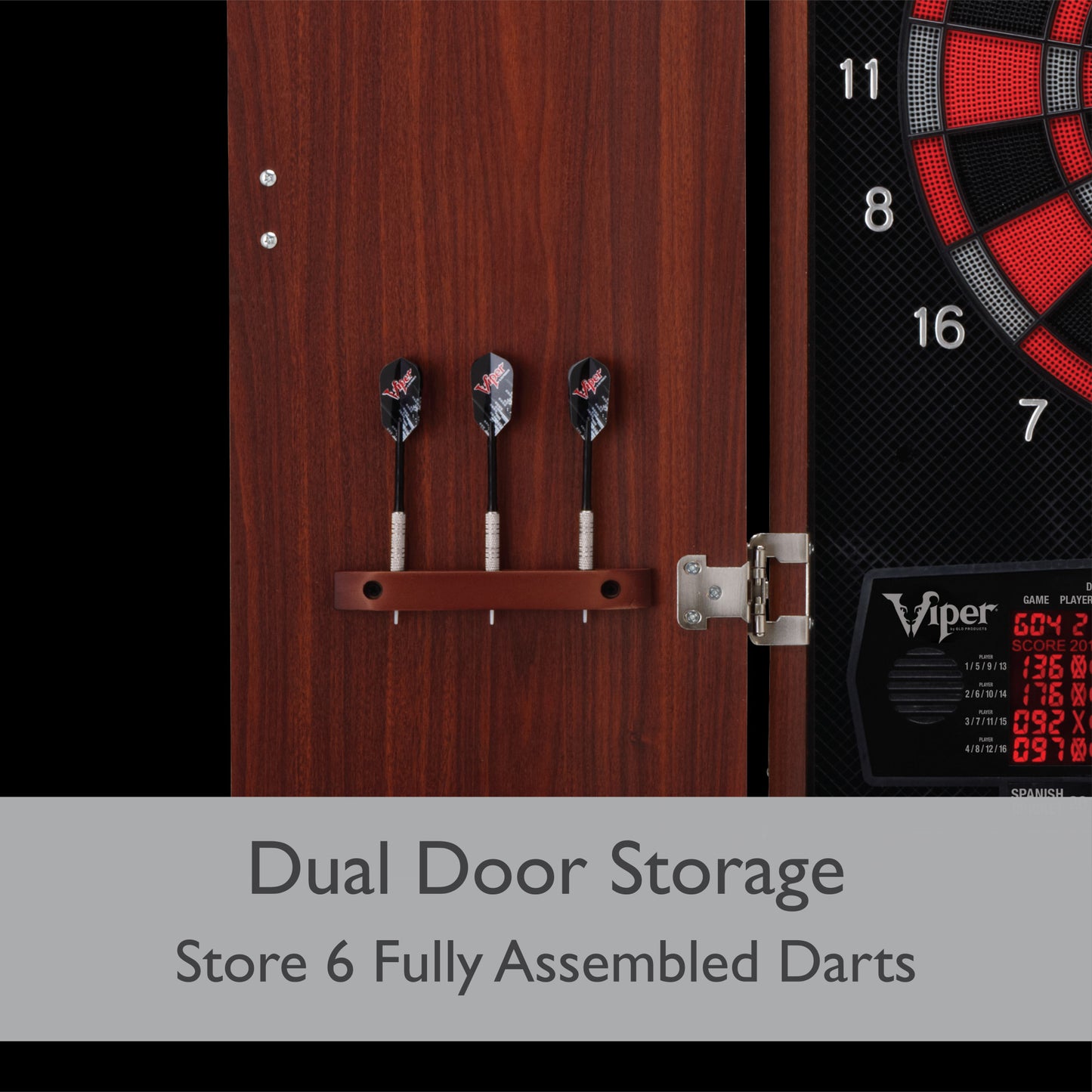 Viper Neptune Electronic Dartboard & Cabinet Combo