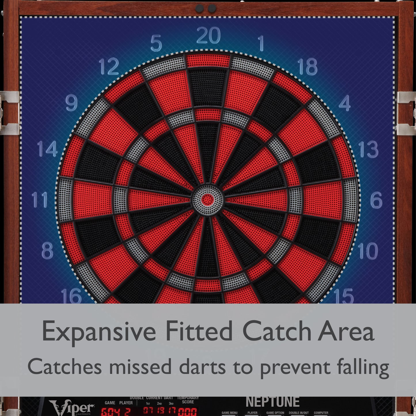 Viper Neptune Electronic Dartboard & Cabinet Combo