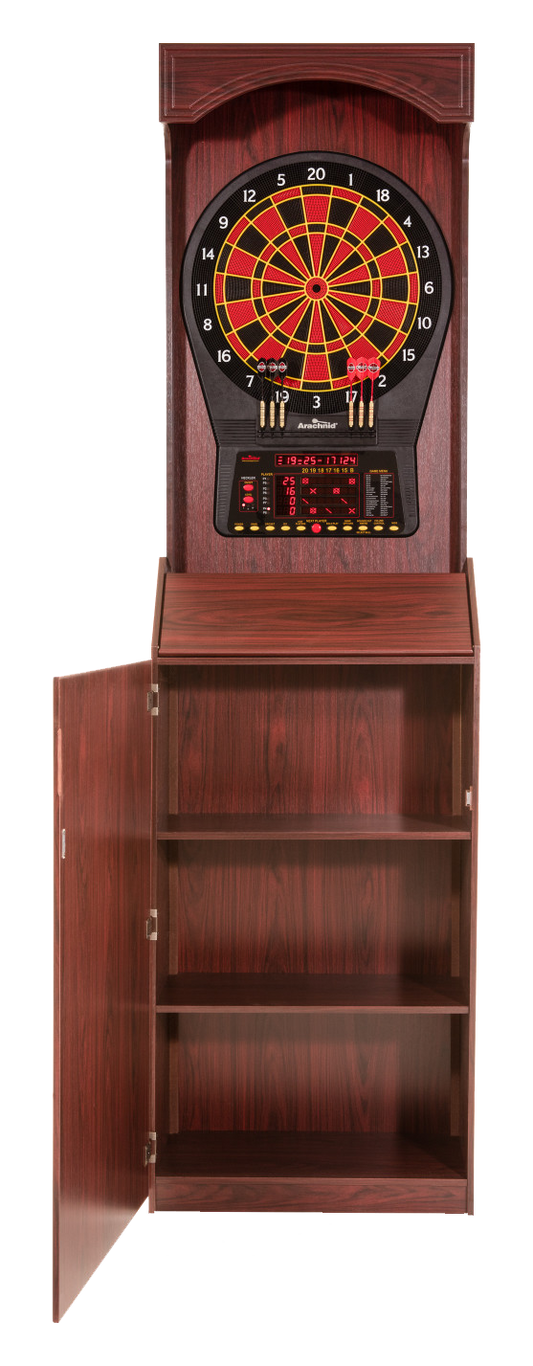 Arachnid Freestanding Cabinet with Cricket Pro 800 Dartboard
