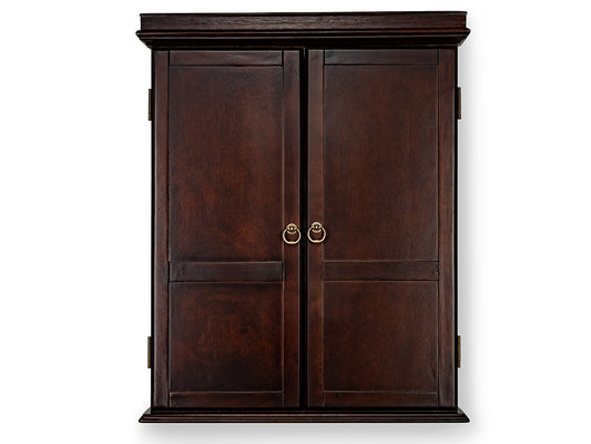 Presidential Classic Espresso Dartboard Cabinet