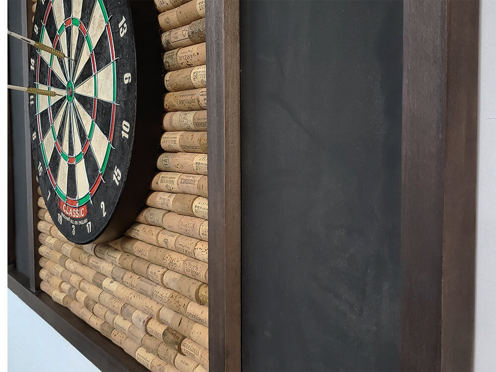 Presidential Dart Backboard with Wine Cork