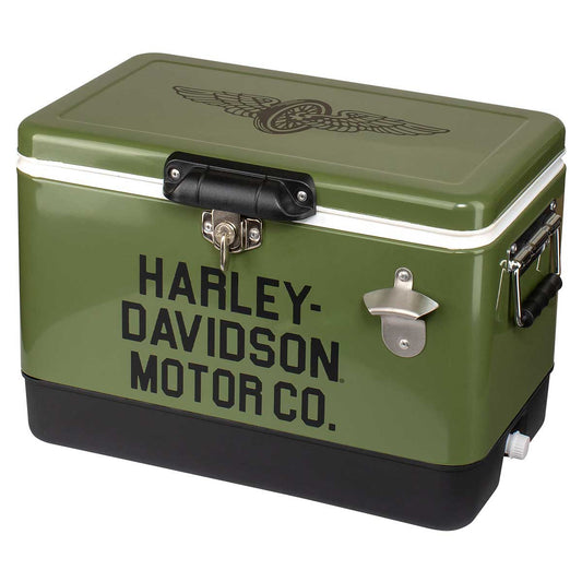 Harley Davidson Motor Company Retro Cooler