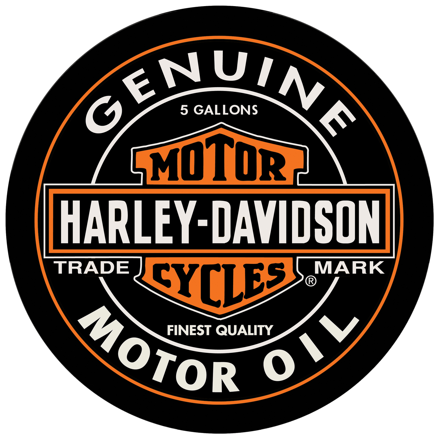 Harley Davidson Oil Can Café Table