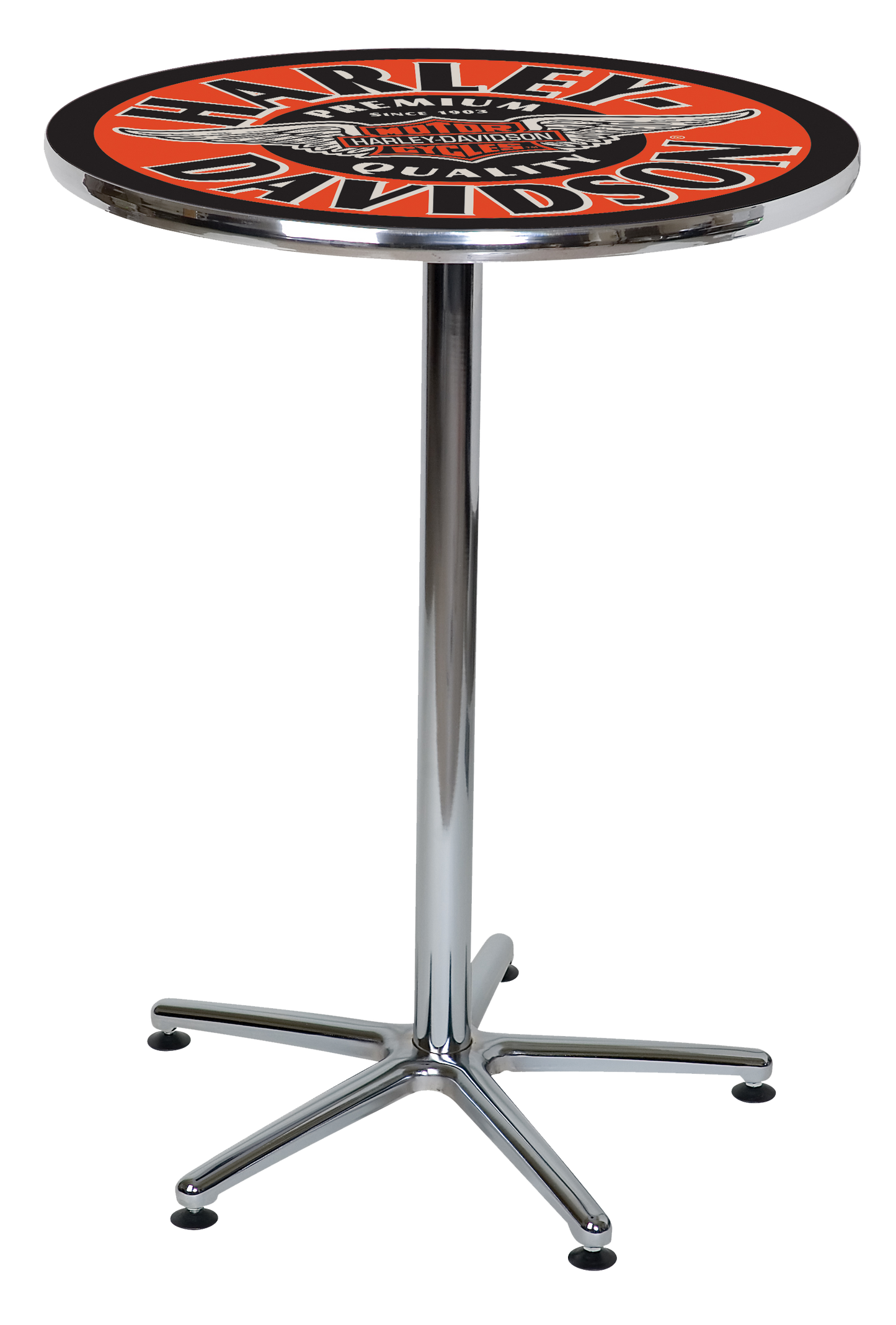 Harley Davidson Winged B&S Cafe Table