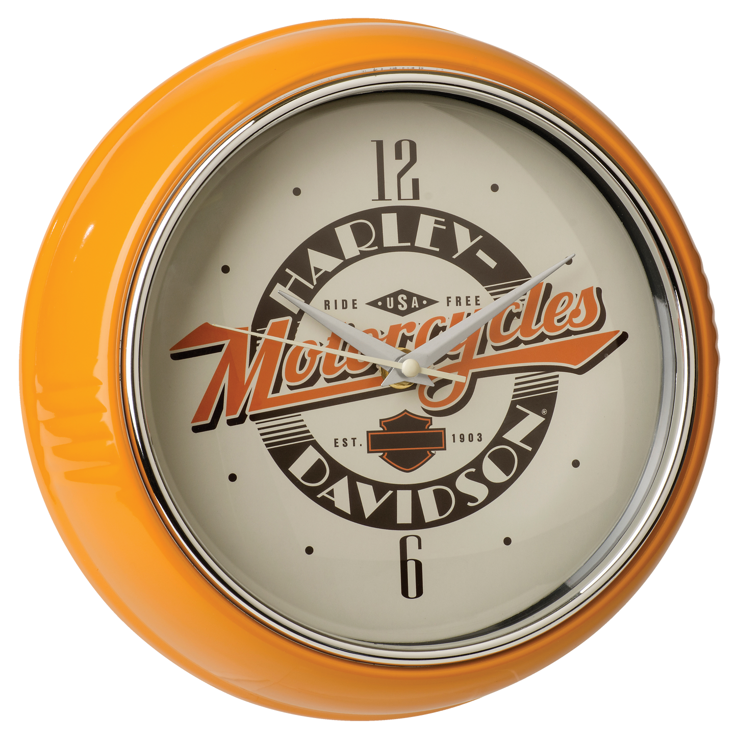 HD Ride Free Retro Diner Clock