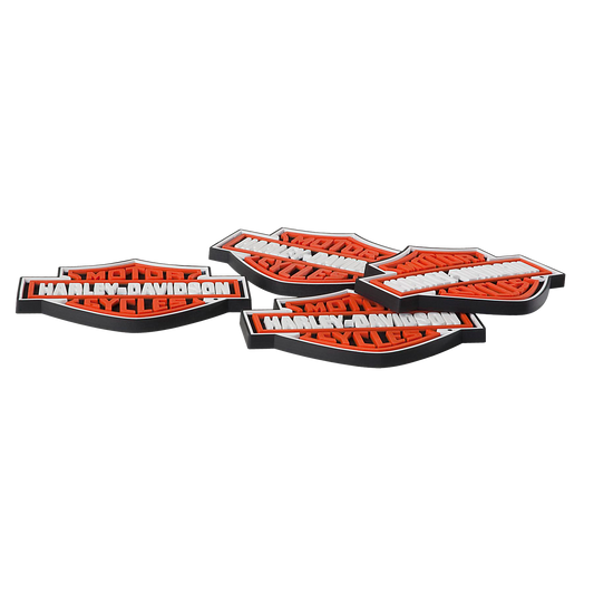 Harley Davidson B&S Coaster Set