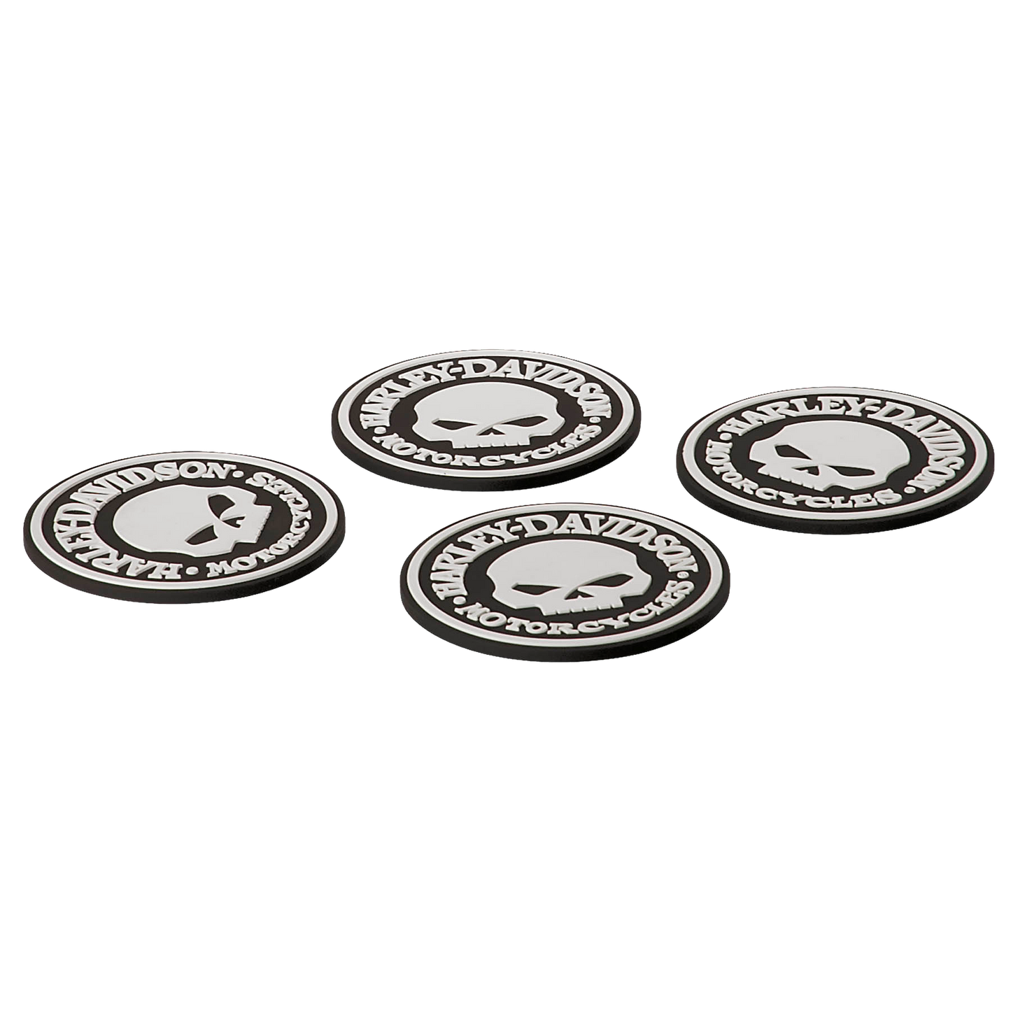 Harley Davidson Skull Coaster Set