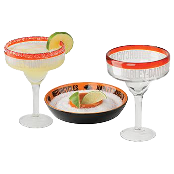 Harley Davidson Margarita Set