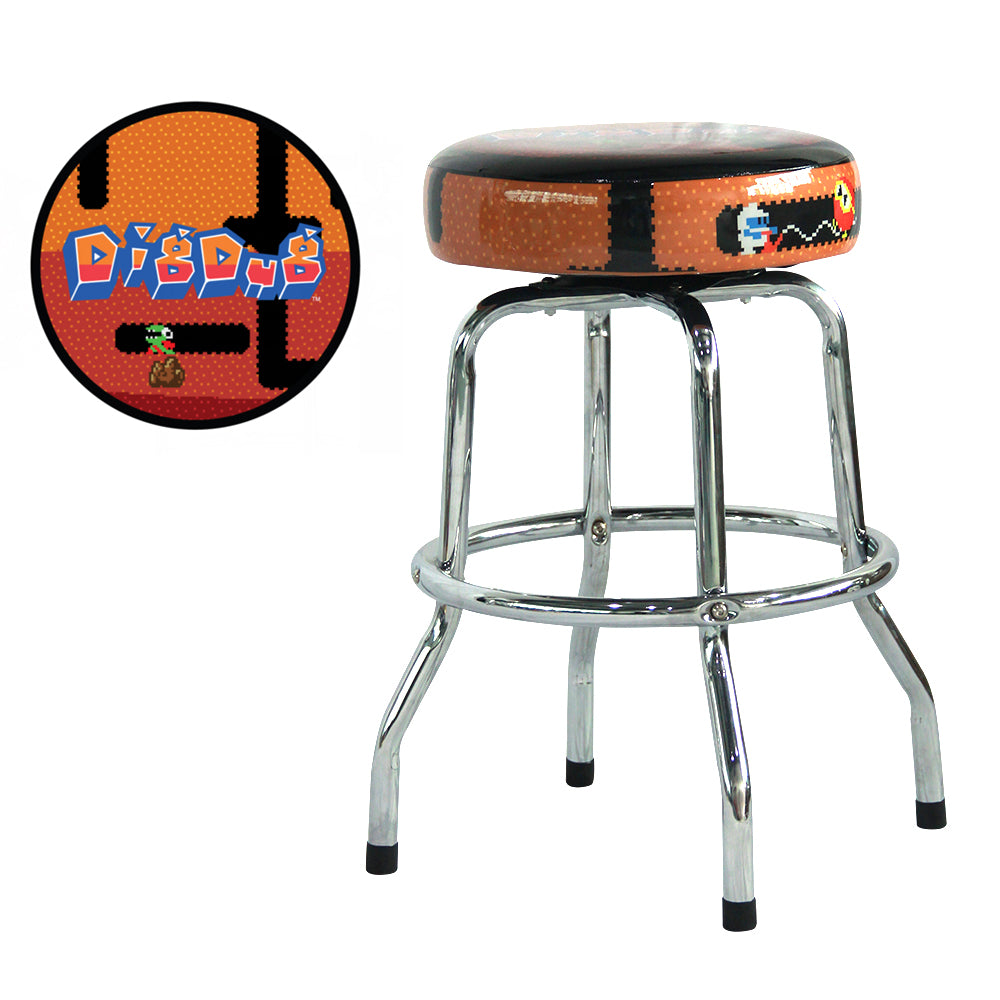 Dig Dug 19" Bar Stool