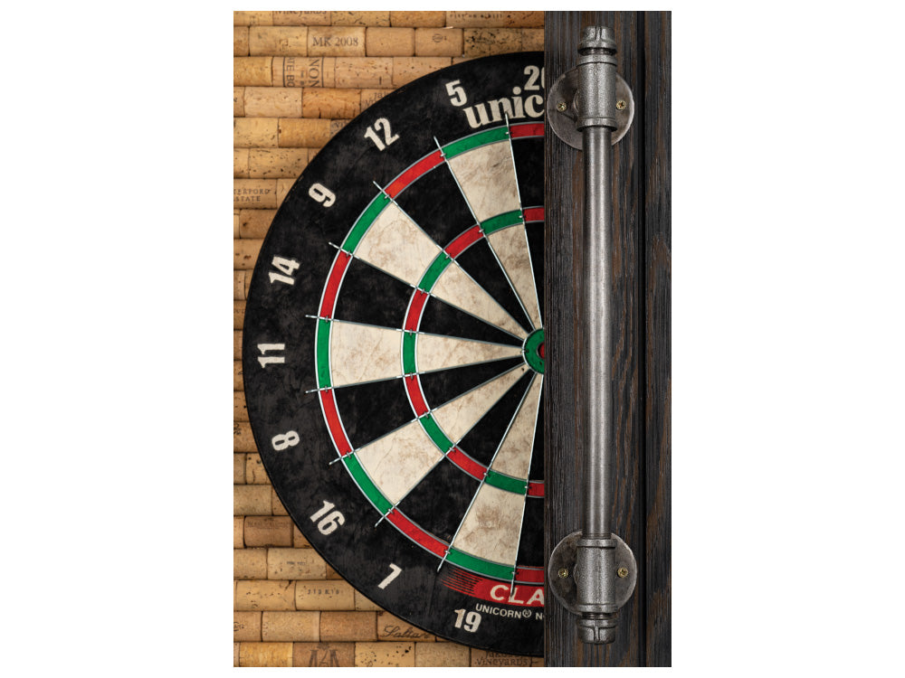 Presidential Industrial Dartboard Cabinet