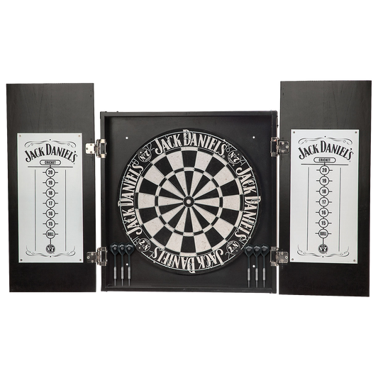 Jack Daniel's® Old No. 7 Dartboard Cabinet Set