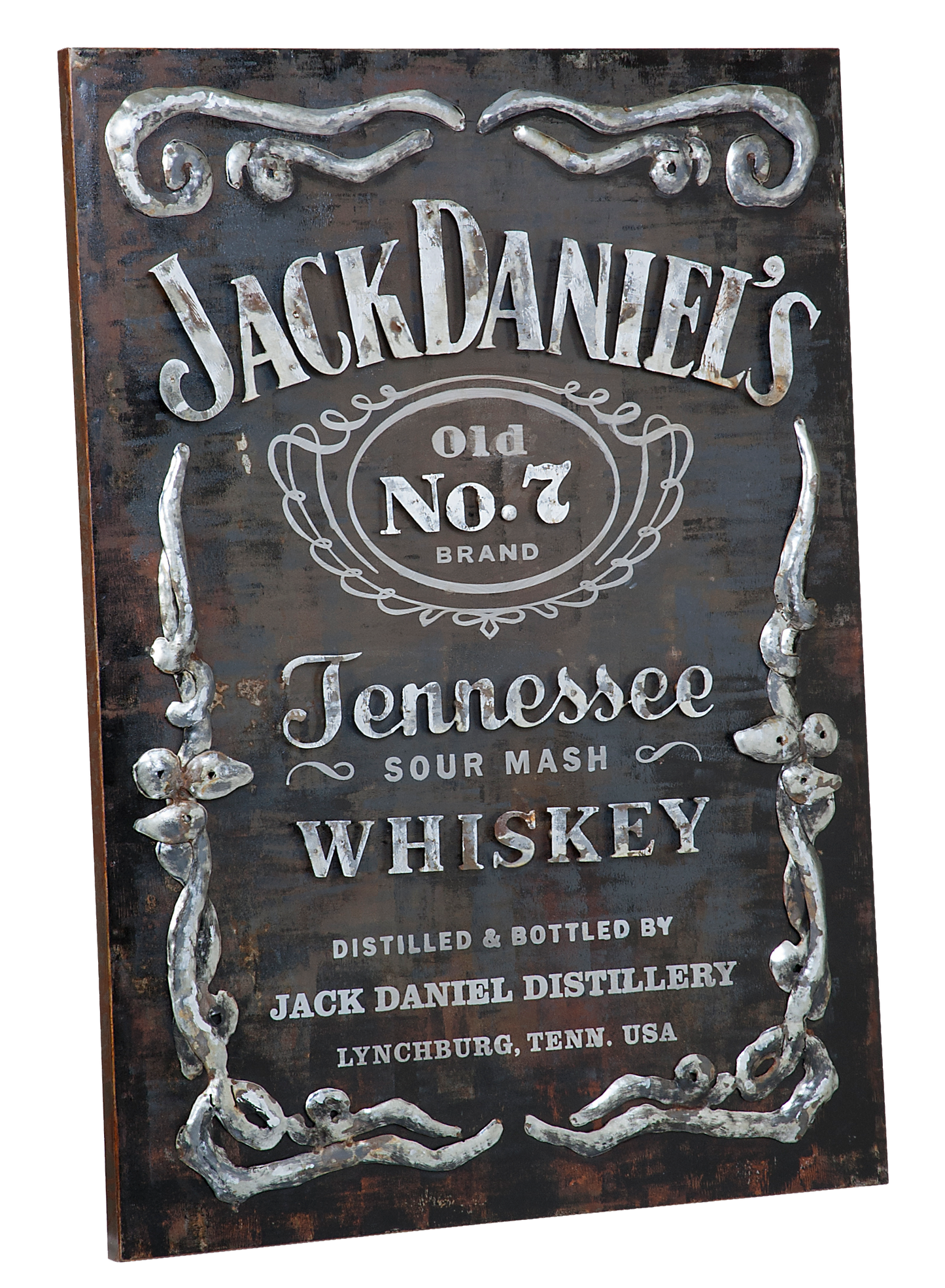 Jack Daniel's® Label Metal Wall Art