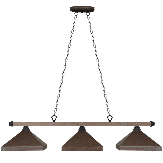 Kitsilano Metal 3 Light Billiard Light