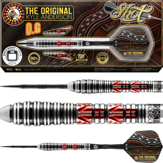 Shot Darts Kyle Anderson The Original Soft Tip Darts Set - 18 gm