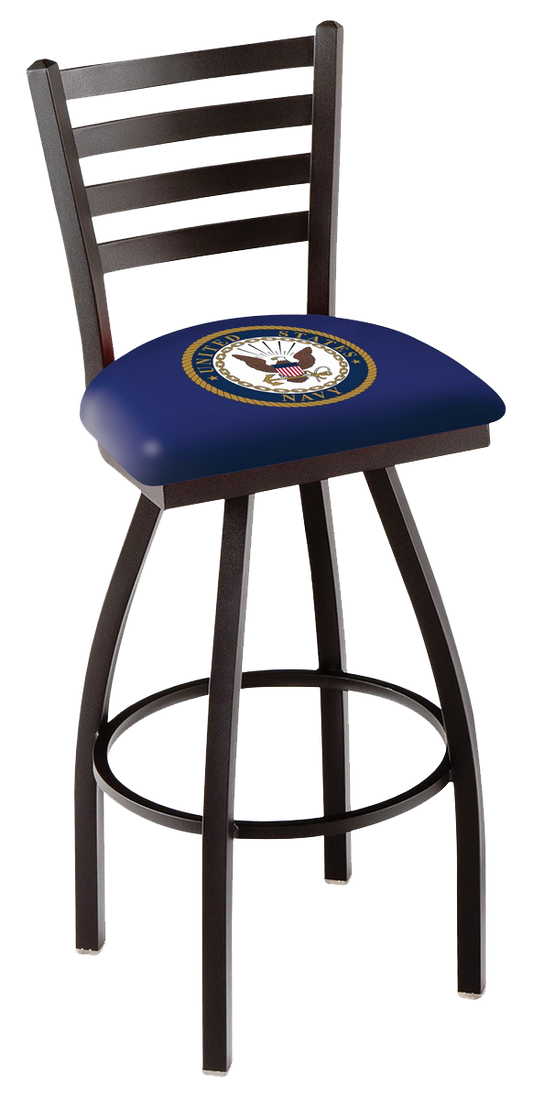 US Navy Bar Stool with Back
