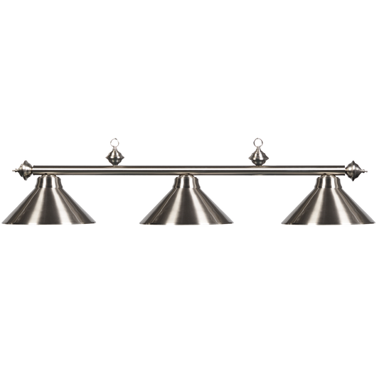 Stainless Steel 3 Light Billiard Light