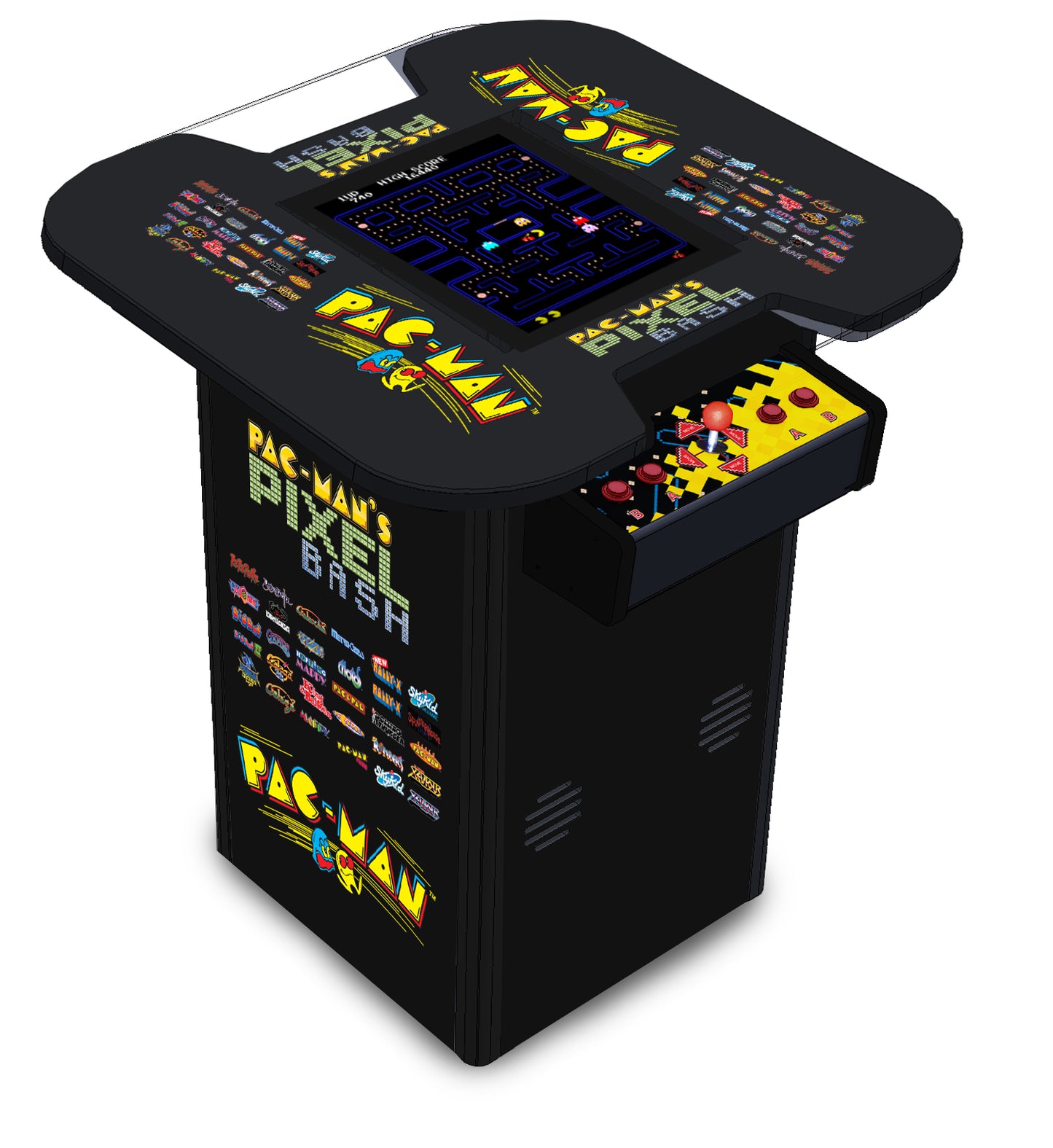 Pac-Man Pixel Bash Bistro Arcade Game