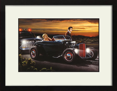 'Joy Ride' Framed Artwork