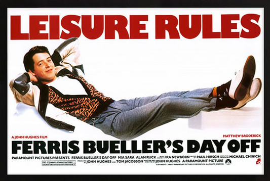Ferris Bueller Framed Poster