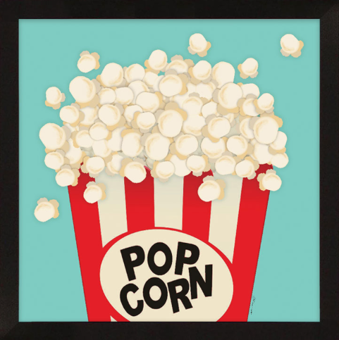 Popcorn Framed Artwork