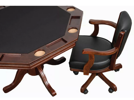 Presidential Billiards Octagonal Convertible Poker Table