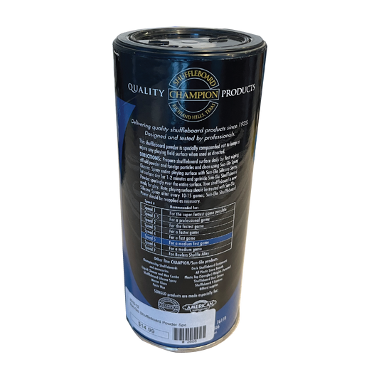 Sun-Glo Shuffleboard Powder Speed 5 Five-Star