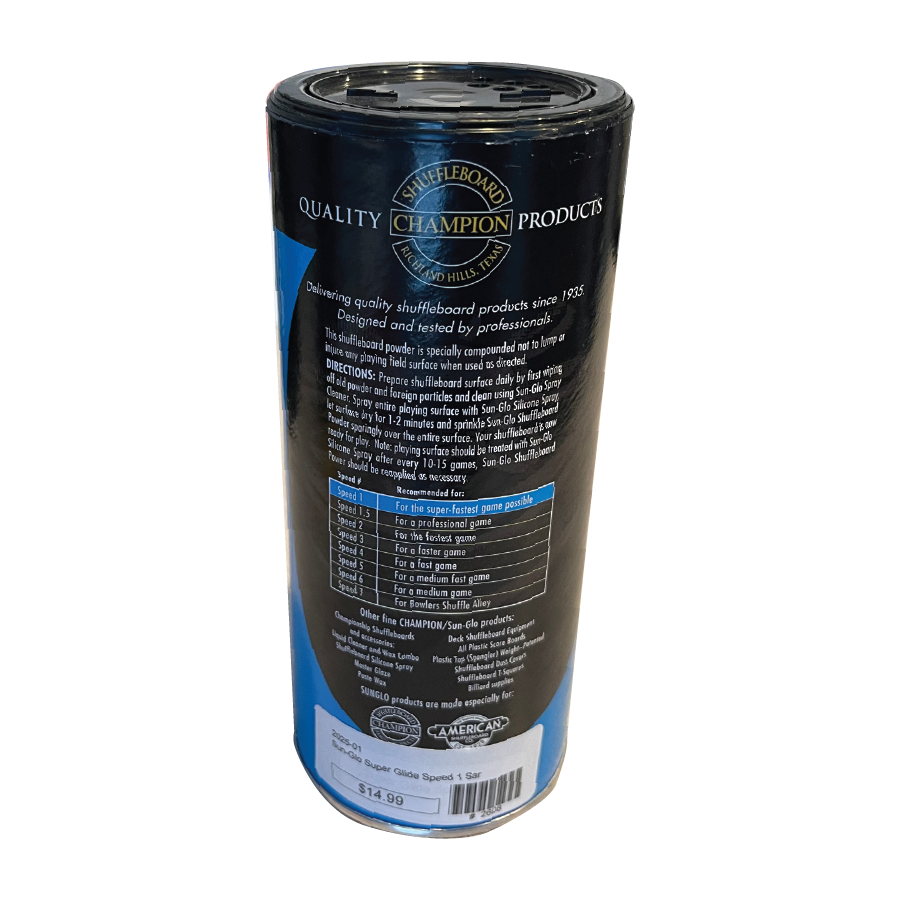 Sun-Glo Shuffleboard Powder Speed 1 Super-Glide