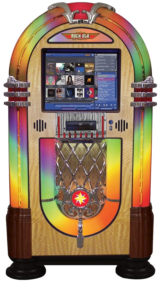 Rock-Ola Bubbler Digital Jukebox in Walnut