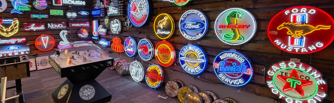 Game Room Decor & Neon Signs — Birthday & Holiday Gift Guide