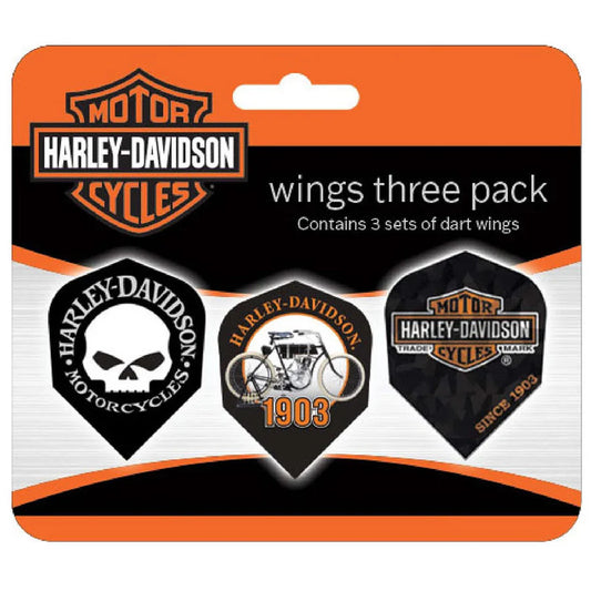 Harley-Davidson Wings Dart Flights - Shape (3 sets)