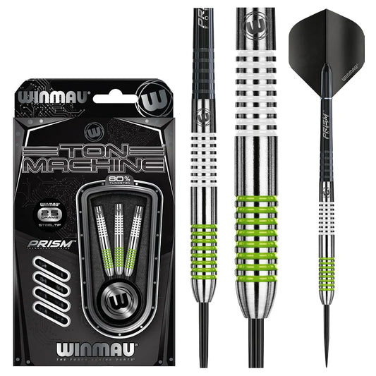 Winmau Ton Machine Green Dart Set - 25g