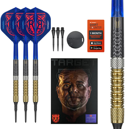Target Darts Raymond Van Barneveld Gen 6 Soft Tip Darts - 18gm
