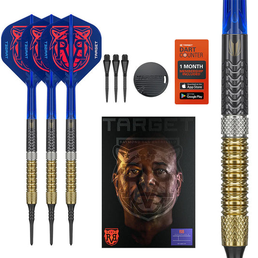 Target Darts Raymond Van Barneveld Gen 6 Soft Tip Darts - 18gm