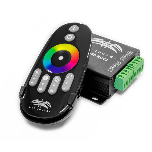 Wet Sounds RF RGB LED Controller w/Music Activated Lighting Effects