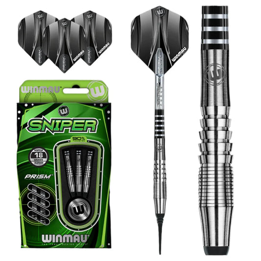 Winmau Sniper 90% Darts 16g B/W 18g F/W
