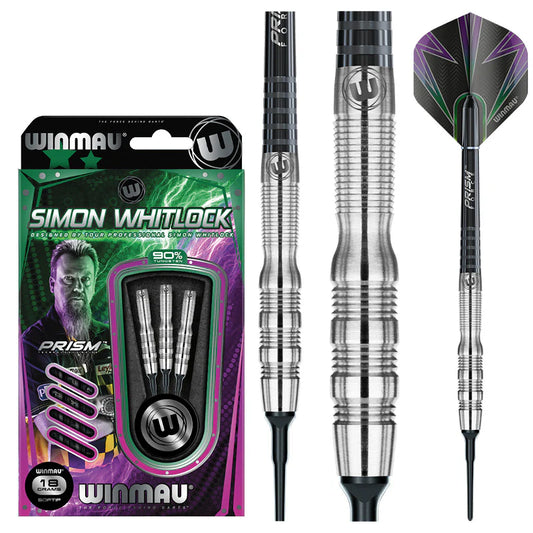 Winmau Simon Whitlock 90% Darts 18g B/W 20g F/W