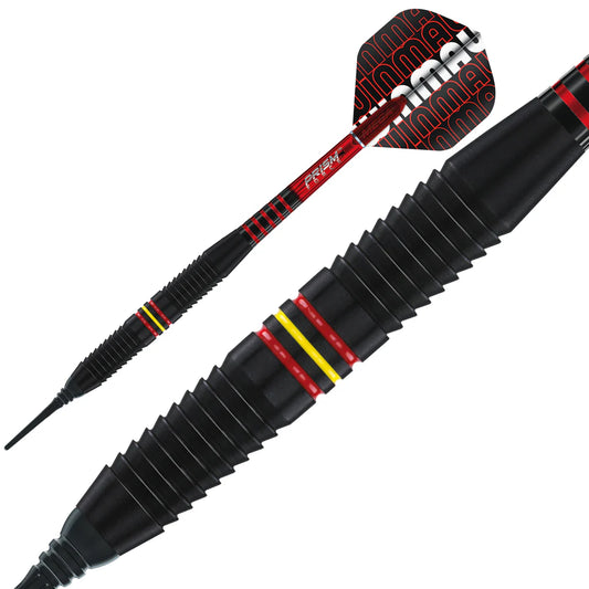 Winmau Outrage Brass Soft Tip Dart Set - 18g