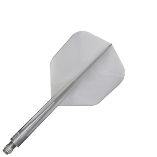 A-Z Darts Condor Axe Metallic Flight System - Shape Pearl Silver (S)