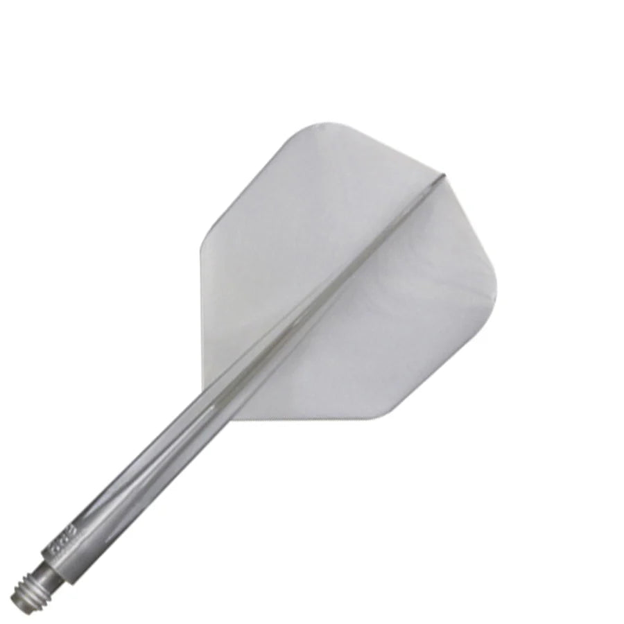 A-Z Darts Condor Axe Metallic Flight System - Shape Pearl Silver (S)