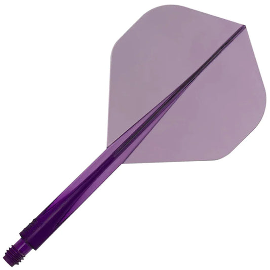Condor Axe Flight System - Standard Clear Purple