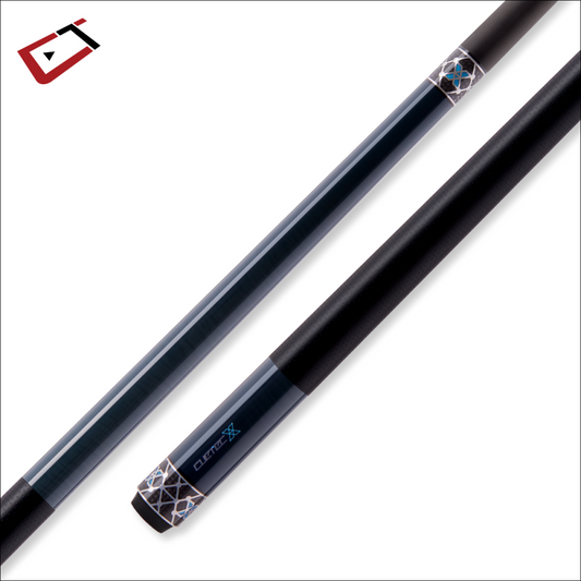 Cynergy X Cue Lagoon, Poly-Wrap (11.8mm Shaft)