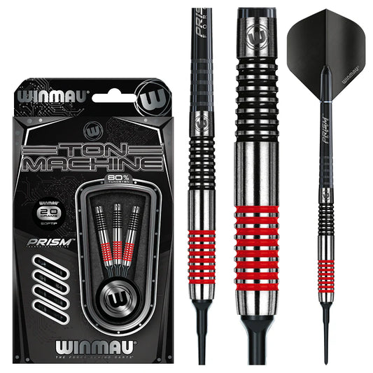 Winmau Ton Machine Soft Tip Dart Set - 20g