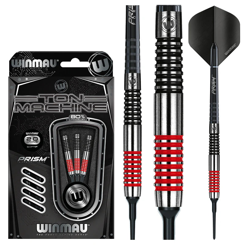 Winmau Ton Machine Soft Tip Dart Set - 20g