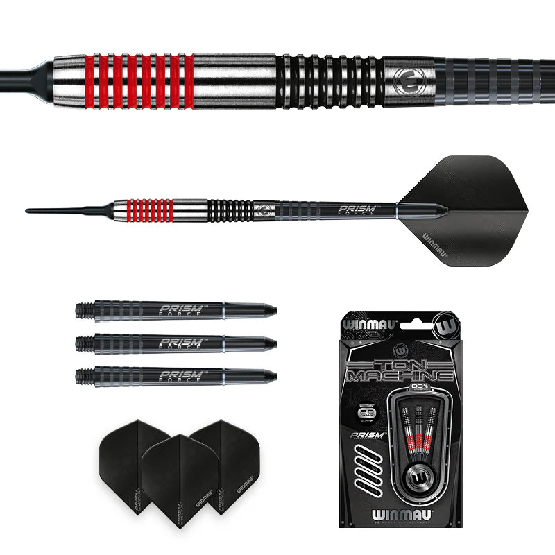 Winmau Ton Machine Soft Tip Dart Set - 20g