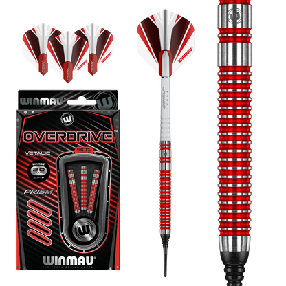Winmau Overdrive 90% Darts 18g B/W 20g F/W