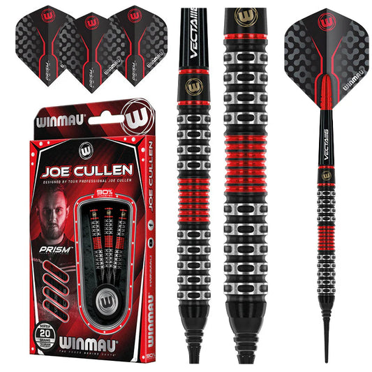 Winmau Joe Cullen SE 90% Darts 20g B/W 22g F/W