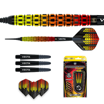 Winmau Firestorm Flame 90% Darts 18g B/W 20g F/W