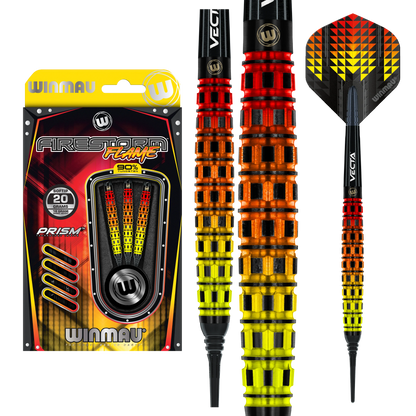 Winmau Firestorm Flame 90% Darts 18g B/W 20g F/W